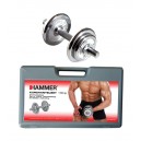 Hantlikomplekt 10kg kroomitud